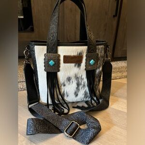 Wrangler Purse- cowhide